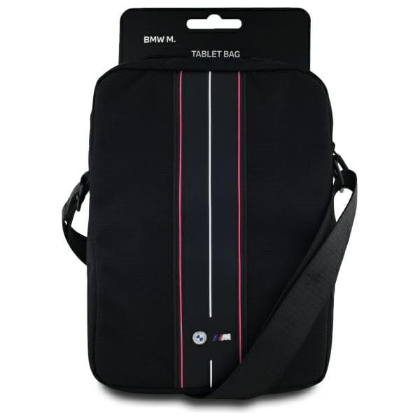 BMW Nylon Tablettaske med rød stribe til 8" tablet, sort