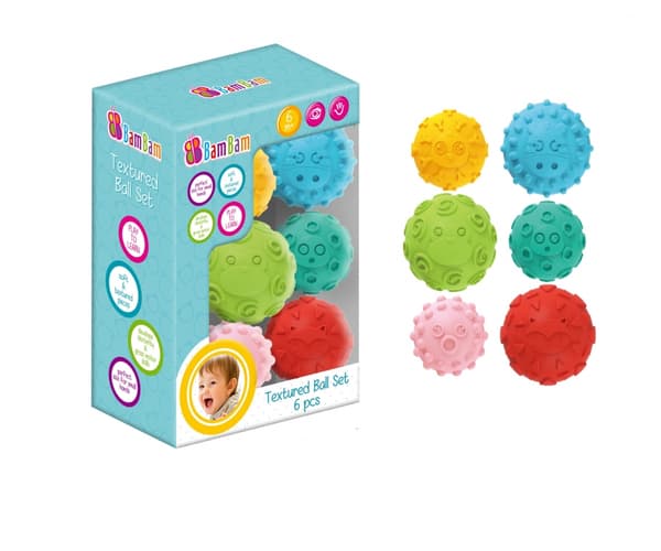 Aistipallosetti. 6 kpl.
