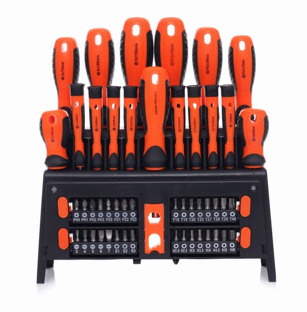 Ruuvimeisselisarja + magnetointilaite 50 kpl KD10950