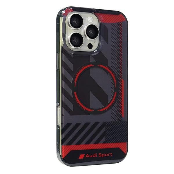 Audi IML Sport MagSafe-etui til iPhone 16 Pro Max, sort