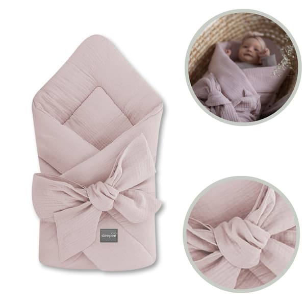 Muslin Svøb Pink