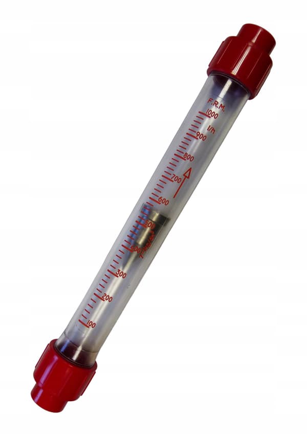 Mätkopp, vattenslang, 1000 l/h, PFT-gipsenhet