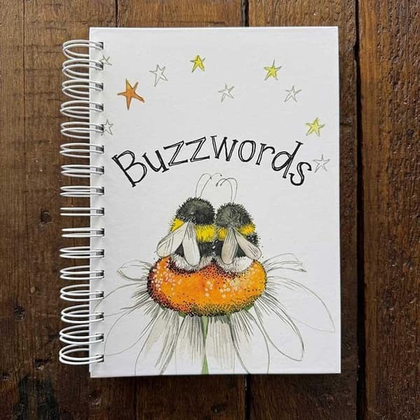 Spiralnotesbog A5/100K Buzzwords TW