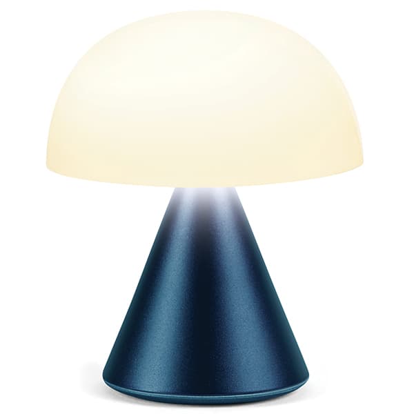 Mini LED-lampa Lexon Mina mörkblå