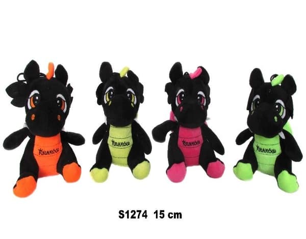 Drage "Krakow" sort neon 15cm MIX