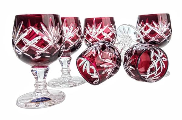 Ruby Crystal Vodka Glas 40 ml Ananas