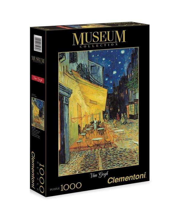 Puslespil 1000 Museumscaféterrasse om natten