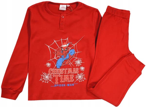 Spider-Man drengepyjamas i æske premium bomuld 116