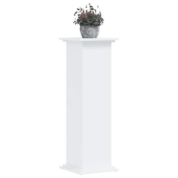 vidaXL Växtställ vit 33x33x100 cm