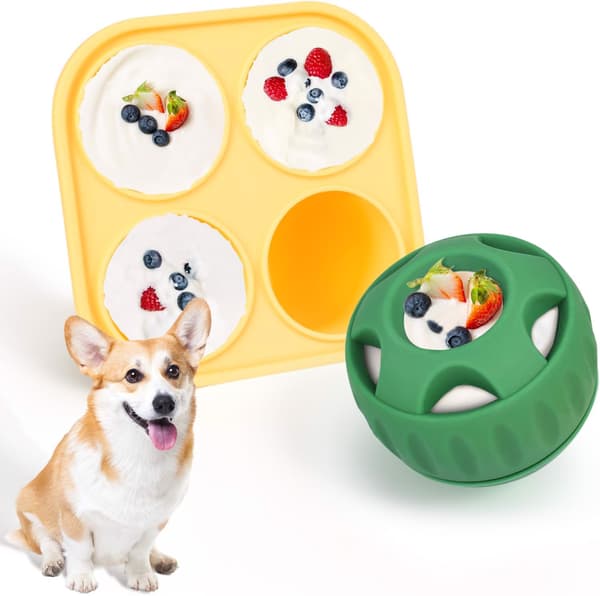Silikone godbidsforme til hunde