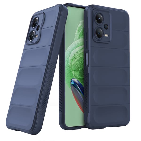 Fodral för Xiaomi Redmi Note 12 5G / POCO X5 5G, Stötsäkert spel, marinblå