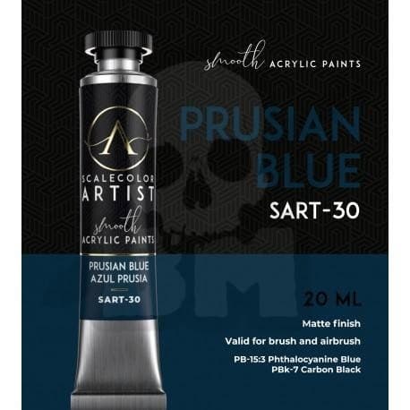 SART-30 Skala Farvekunst Preussisk Blå