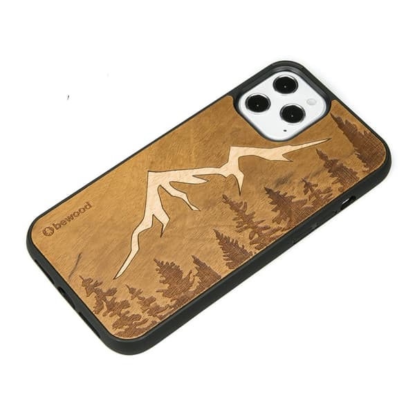 Träskal till iPhone 12 Pro Max MOUNTAINS IMBUIA