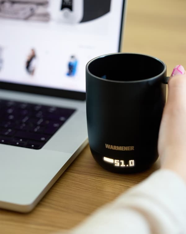 SMART Uppvärmd Mugg USB Kaffe Te Kontorsvärmare