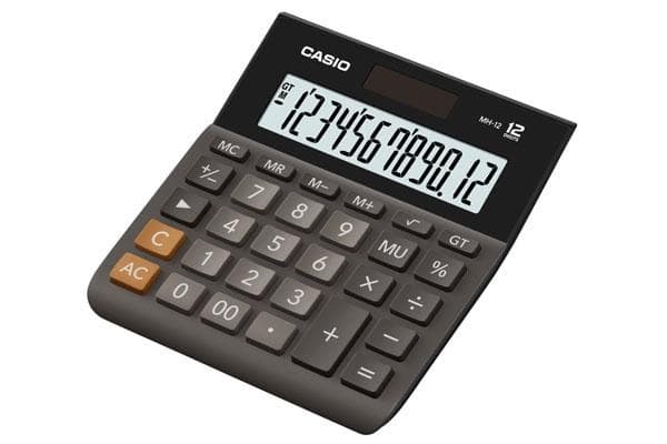 Casio MH-12BK-S kalkylator