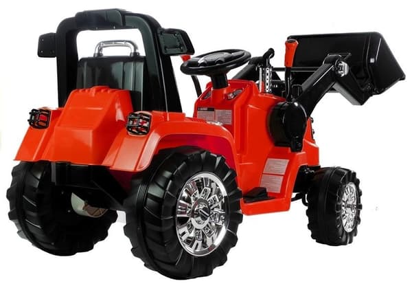 ZP1005 Batteridriven traktor Röd