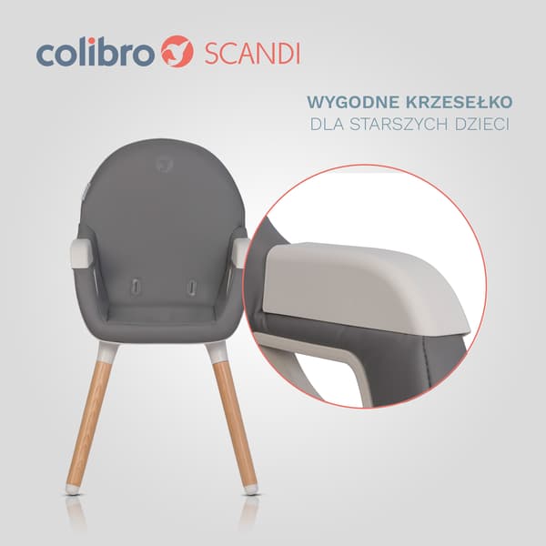 COLIBRO SCANDI ONYX foderstol