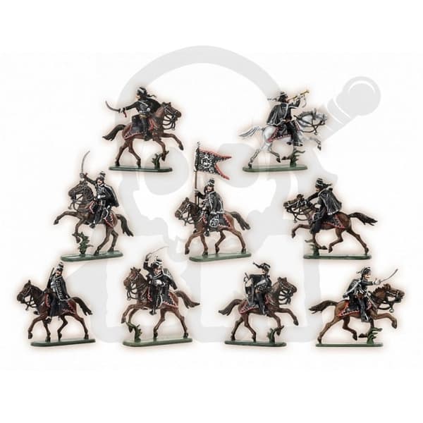 Z8079 1:72 Sorte Husarer af Frederik den Store