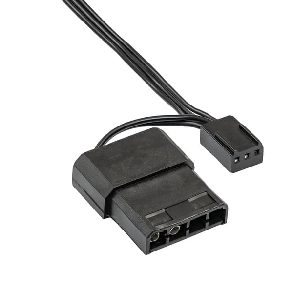 Akyga AW-12A-BR Computerblæser 120mm LED Rød Molex 12V Blæser