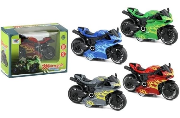 Metallmotor med drivning 1:36 MIX