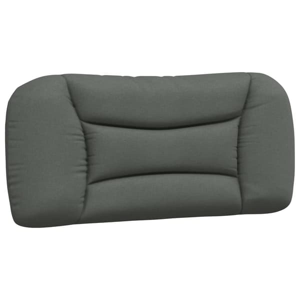 vidaXL hovedgærdehynde, mørkegrå, 90 cm, stof