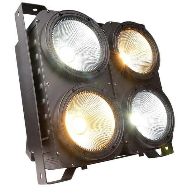 LIGHT4ME BLINDER LED 4x100W scenbelysning reflektor stroboskop