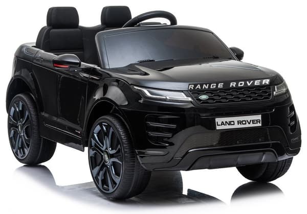 Range Rover Evoque kauko-ohjattava LED-akkuauto musta