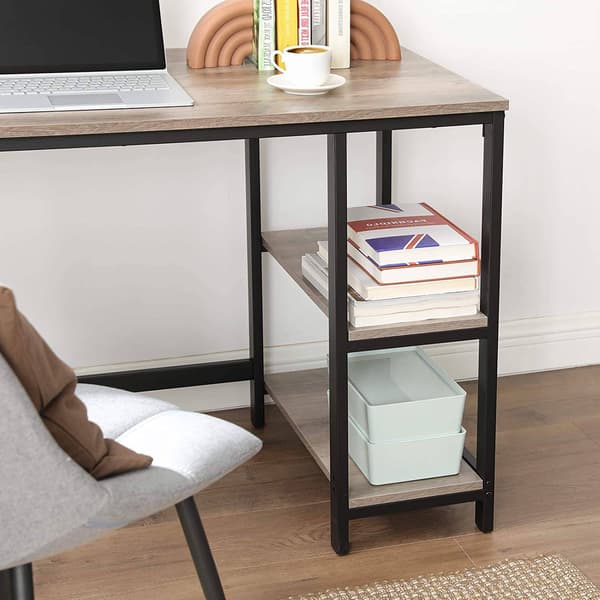 Hjørnecomputerbord 138 cm LOFT