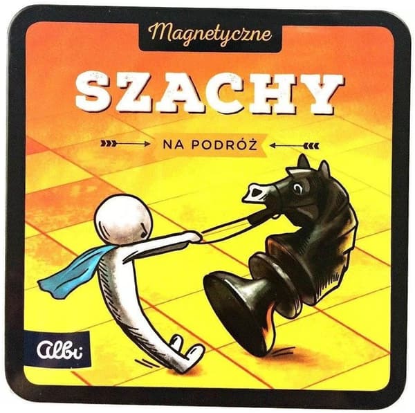 Magnetiska spel. Schack. Brädspel. Albi