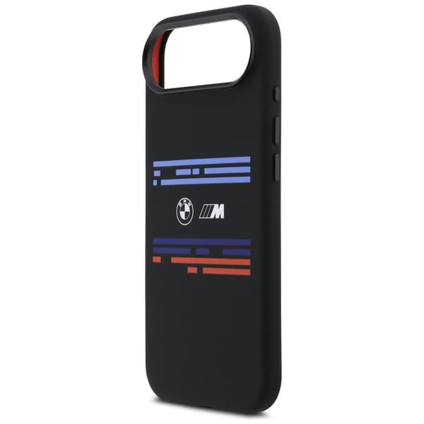 BMW M Silikone Horizontal Line MagSafe-etui til iPhone Air, sort