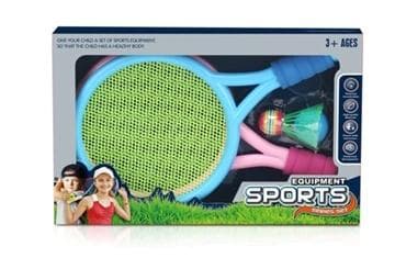 Tennismailat ja sulkapallo
