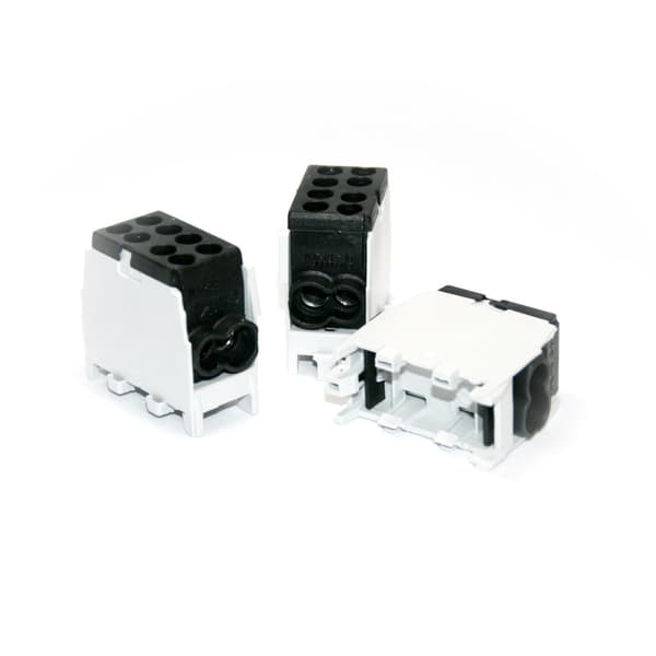 Hovedkabelterminal Hlak 35 1/2 sort. 2x25mm2/2x35mm4