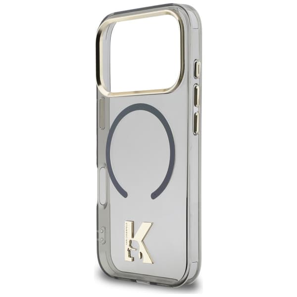 Karl Lagerfeld IML K-hovedlogo MagSafe-etui til iPhone 17 Pro, sort