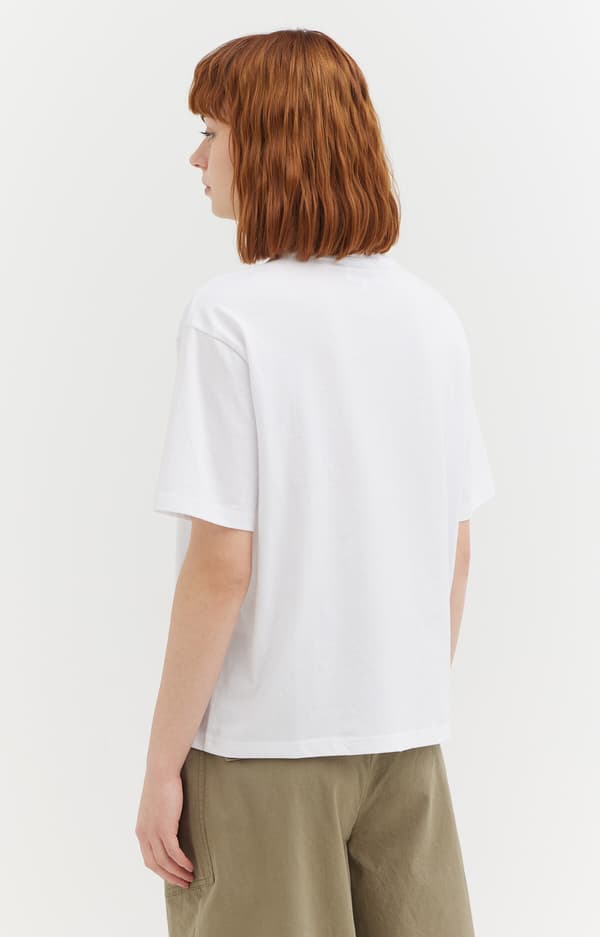 Lös passform T-shirt i merceriserad bomull XL