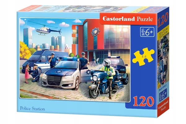 Pussel 120 bitar B-13562-1 polisstation