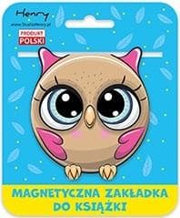Magnetiskt bokmärke Owl Ball
