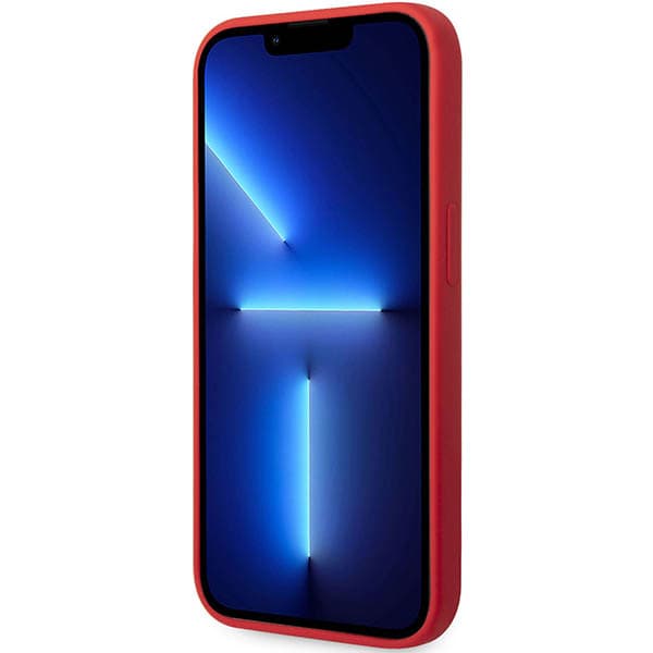 Tumi flytande silikonskal till iPhone 14 Pro, röd