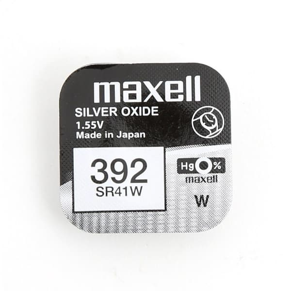 MAXELL BATTERI SR41W SR MØNTE [392] 18290800
