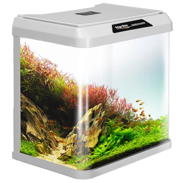 Kruger Meier Como Akvarium 7l - akvarieset vitt