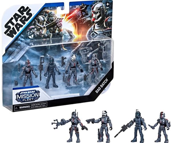 Hasbro Star Wars Mission Fleet Bad Batch 4-pak