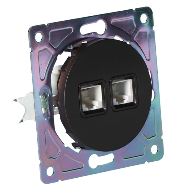 RJ45/RJ11-stik, sort, beta online