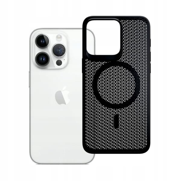 3mk COOLing MagCase för iPhone 15 Pro, svart