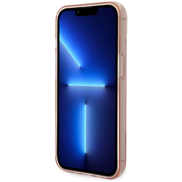 Guess Translucent Fodral till iPhone 14 Plus, Rosa