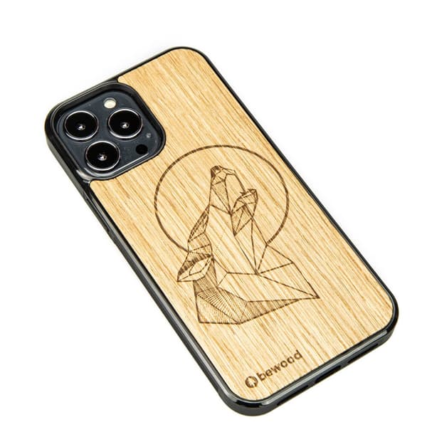 Träskal till iPhone 13 Pro Max WOLF OAK