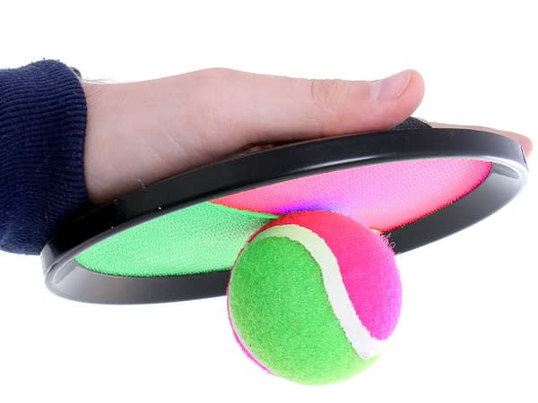 Gribebold Store velcro-padler Kaste- og gribespil + bold
