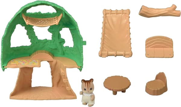 Epoch Sylvanian Families Trädhuslekset
