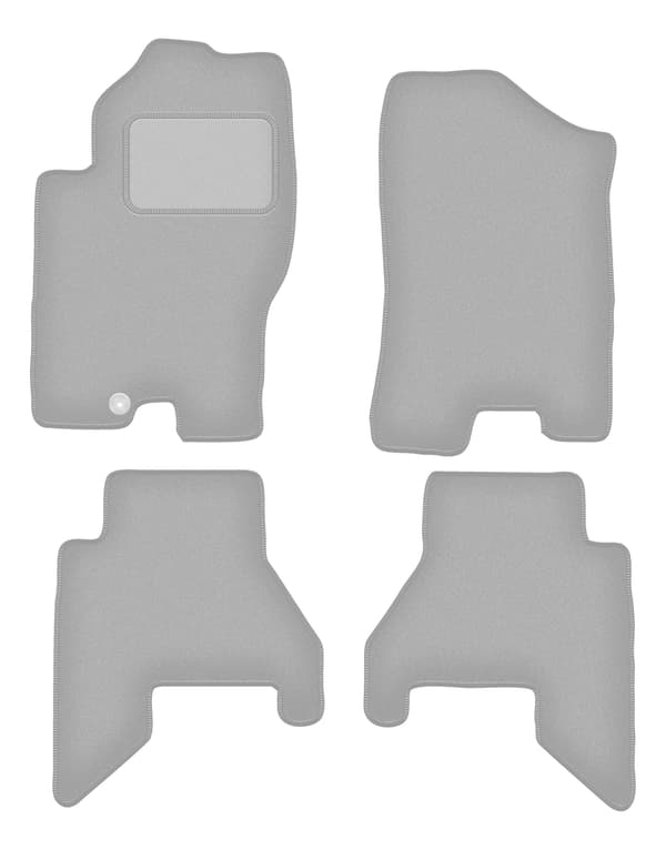 Grå bilmåtter til: Nissan Pathfinder 5-sæders (før facelift) (2005-2010)