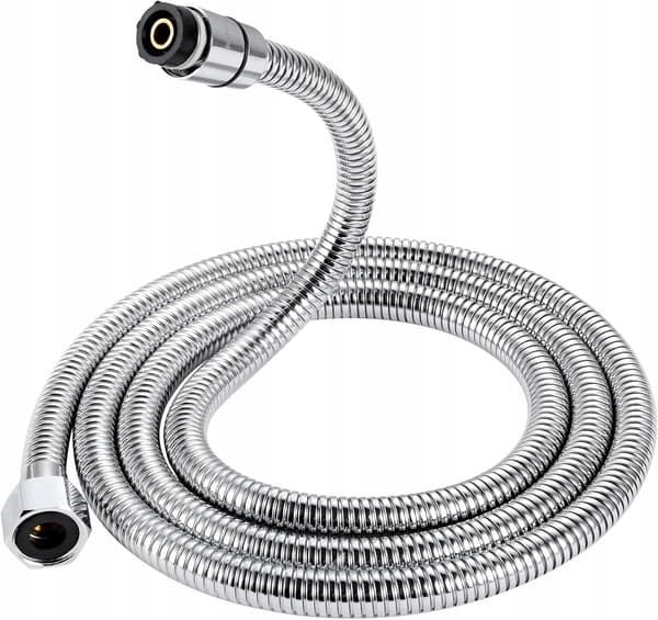 Universal duschslang, rostfritt stål, 150 cm, 360° vridbar