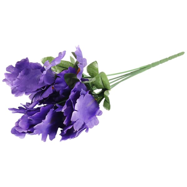 Buket med 5 iriser 34 cm lilla