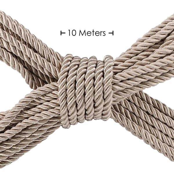 Polyester Bondage Rep - 10 m - Guld